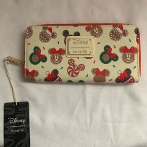 Mickey and Minnie Christmas Cookies Wallet